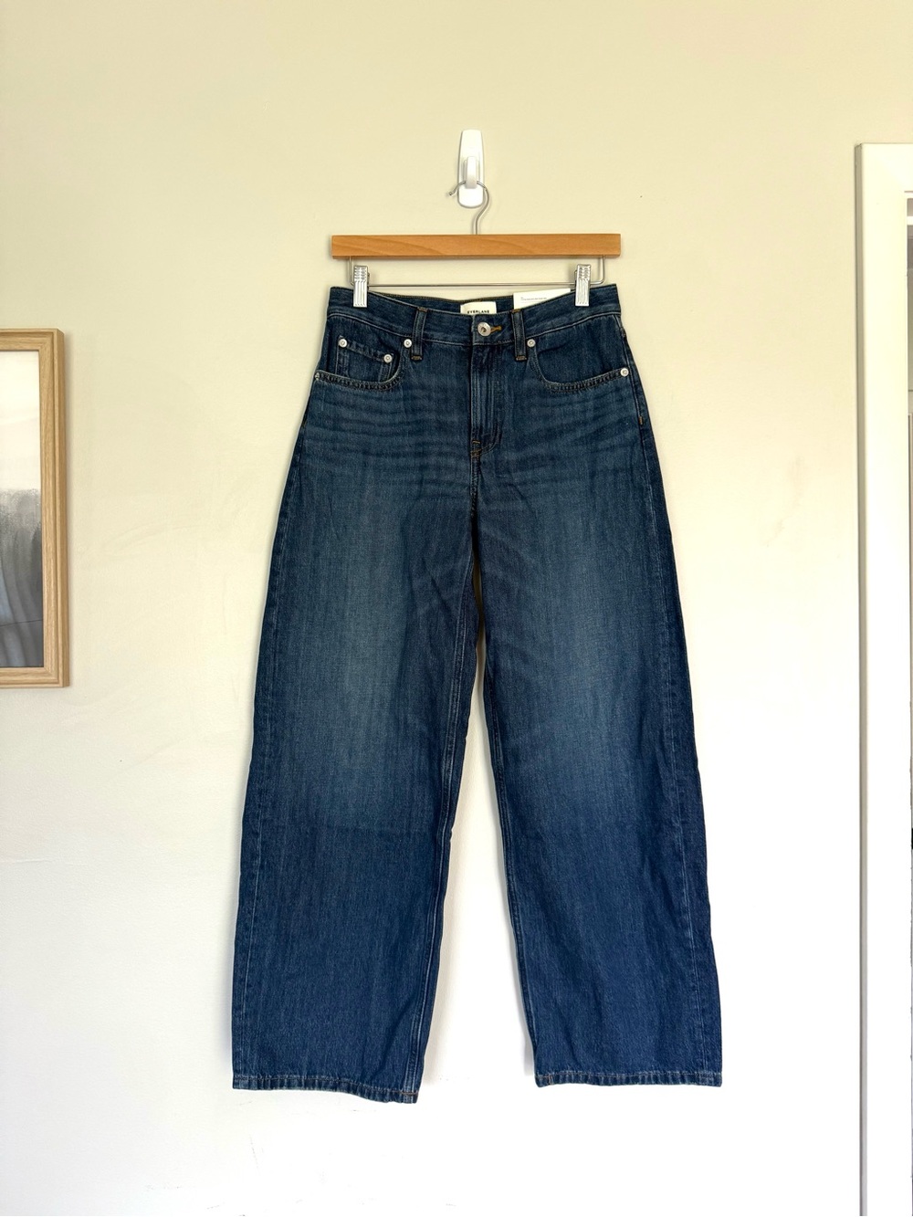 Everlane Loose Curve Women's Jeans in Dark Tungsten
